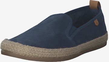 VERBENAS Classic Flats 'Kenny London 740132V' in Blue: front