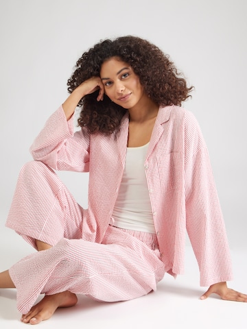 Chemise de nuit Lindex en rouge