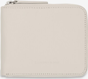 Porte-monnaies 'Camden Sandstone' Kapten & Son en beige : devant