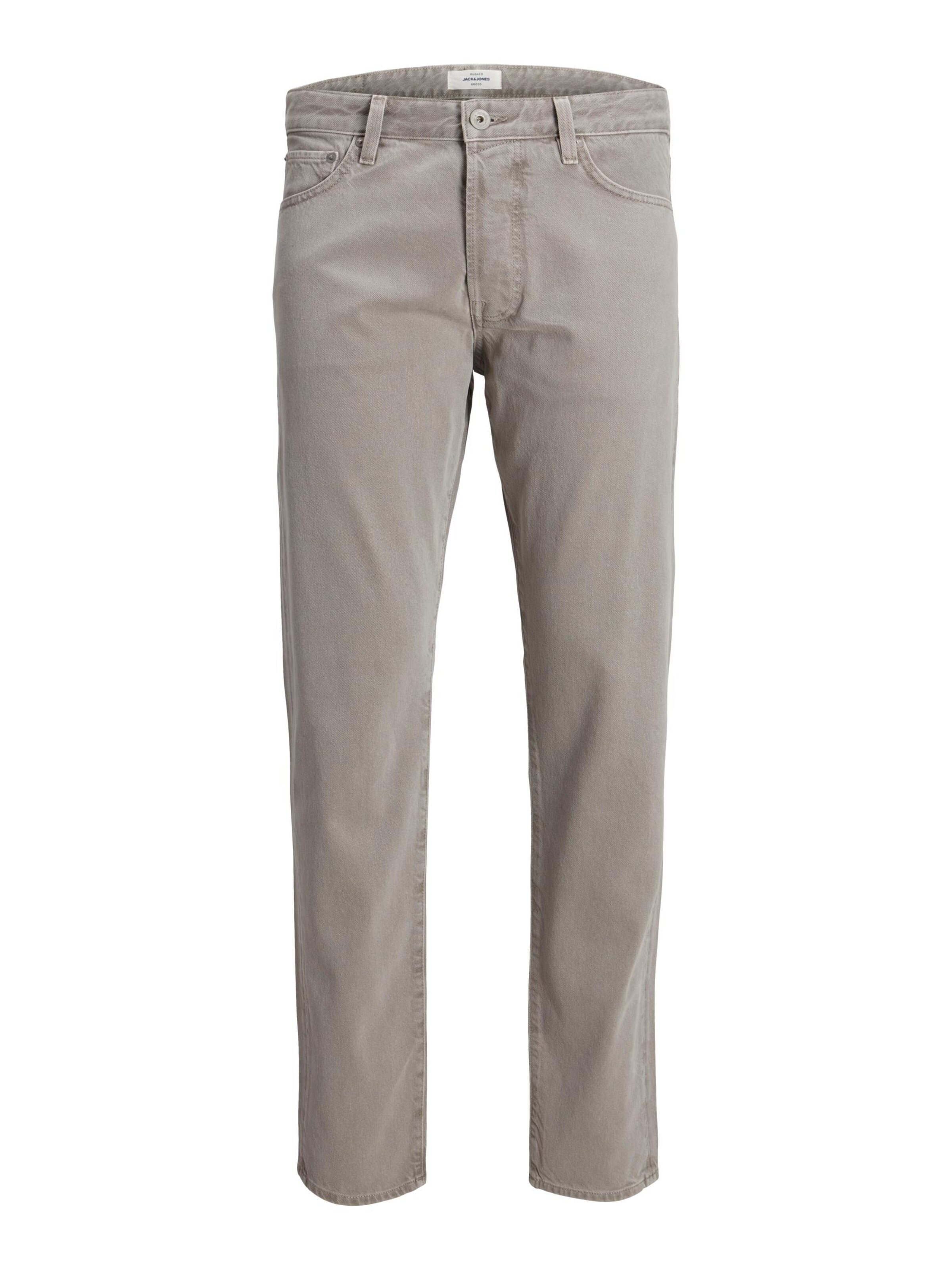 JACK & JONES Loosefit Jeans 'Chris Cooper' i grå: framsida