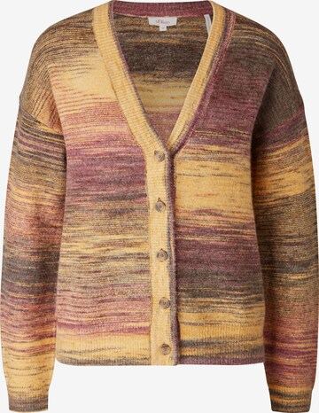 s.Oliver Knit Cardigan in Mixed colors: front