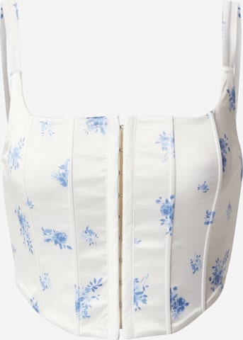 Gina Tricot Top in Blauw: voorkant