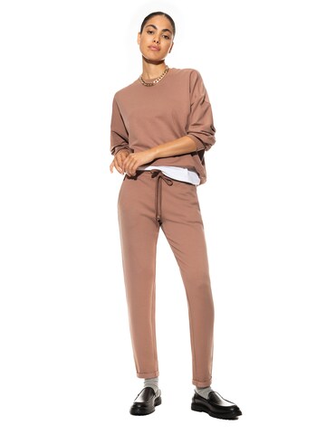 Mey Pajama Pants 'Rose' in Brown