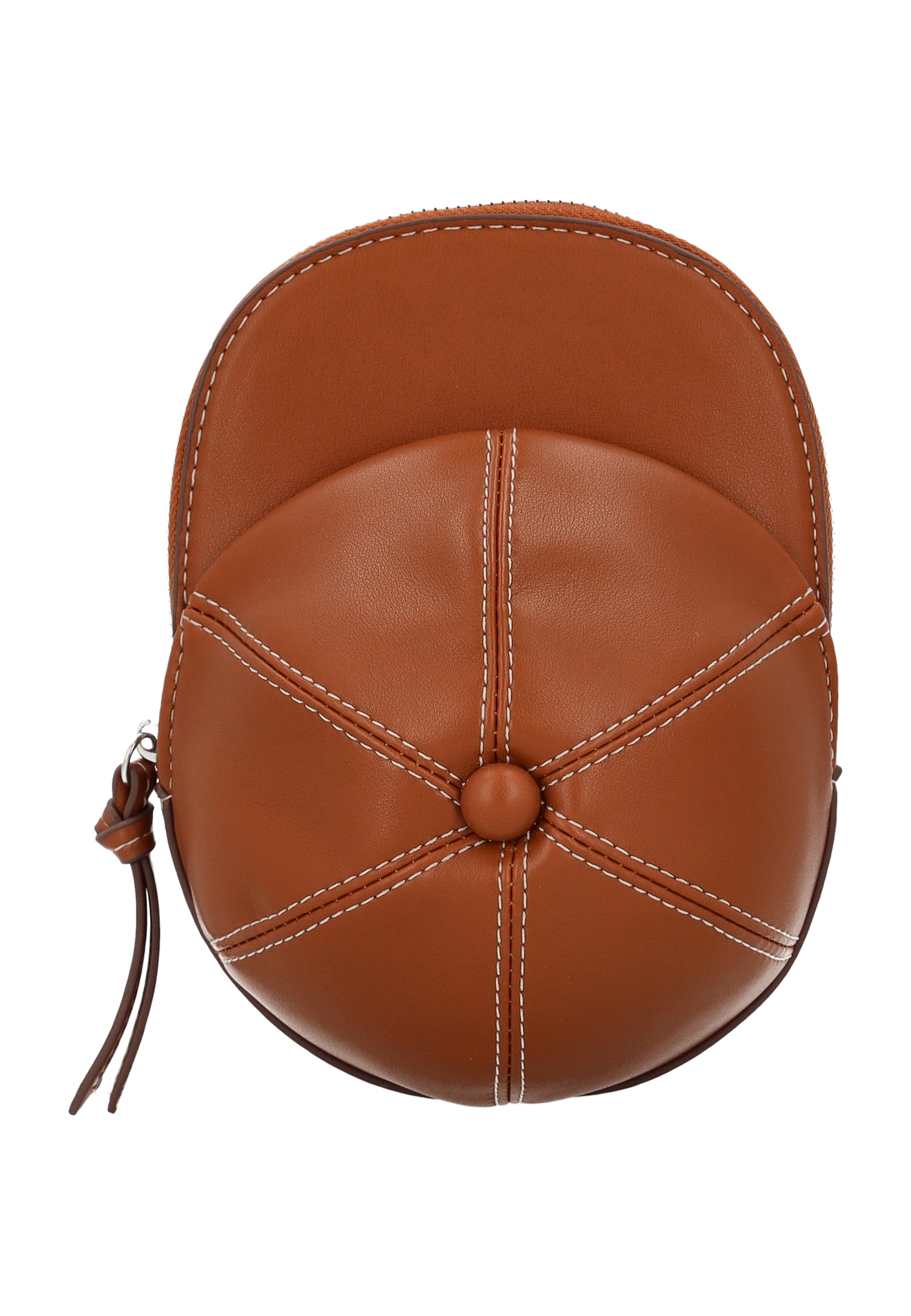 MYMO - Mala de ombro em castanho: frente