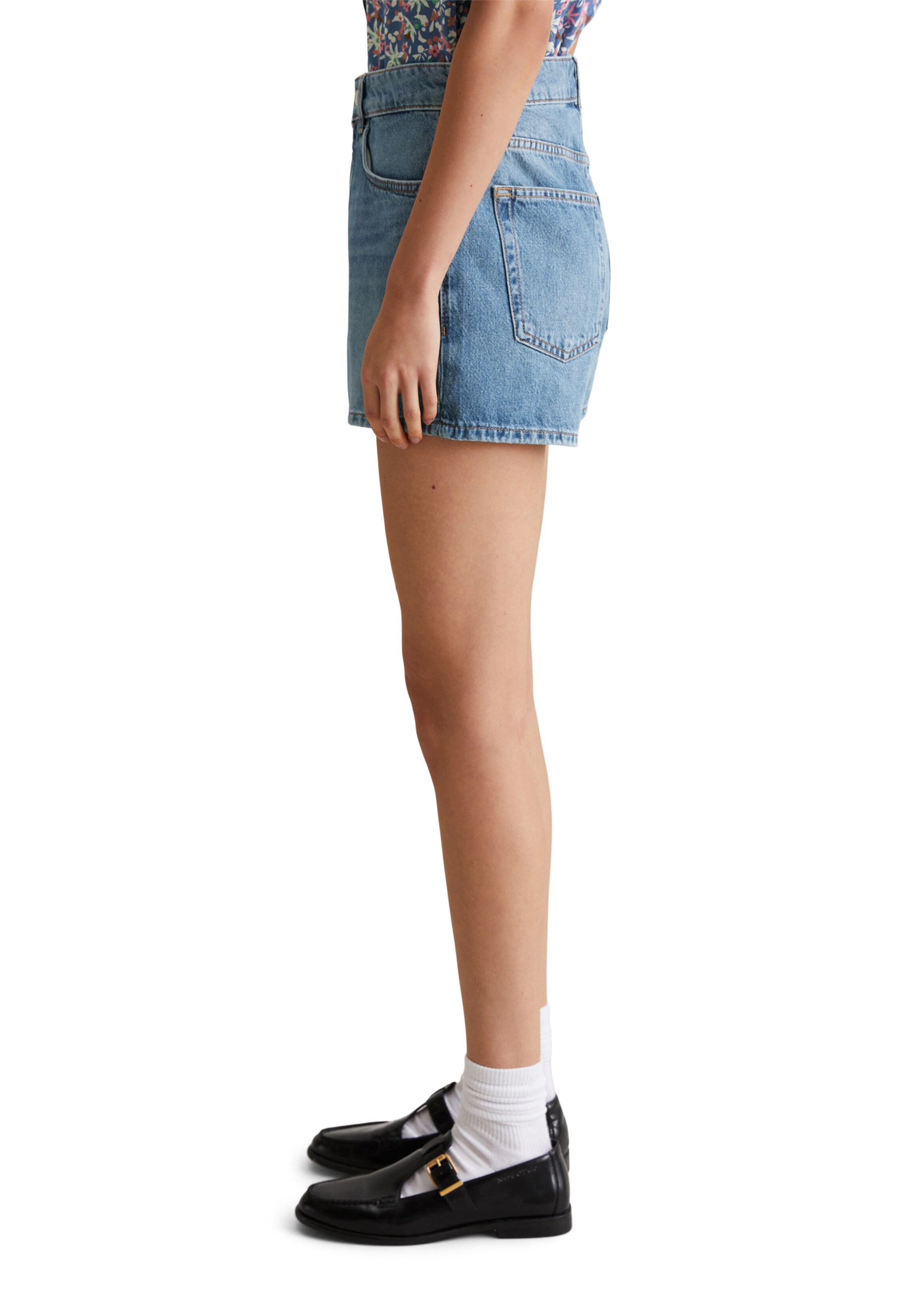 Marc O'Polo DENIM Slimfit Shorts in Blau