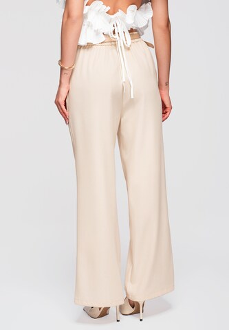 Ombre Regular Broek in Beige