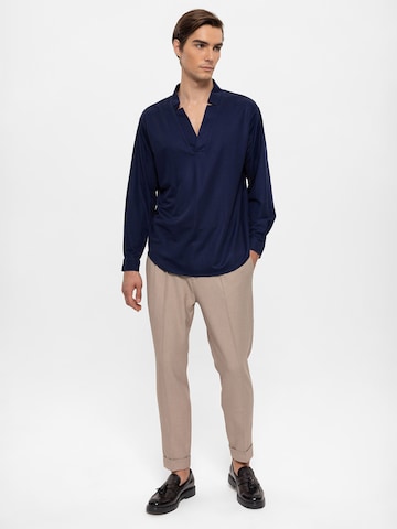 Regular fit Camicia di Antioch in blu