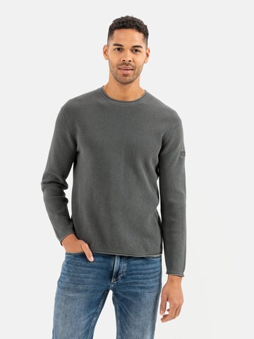 CAMEL ACTIVE Sweater in Grey: front