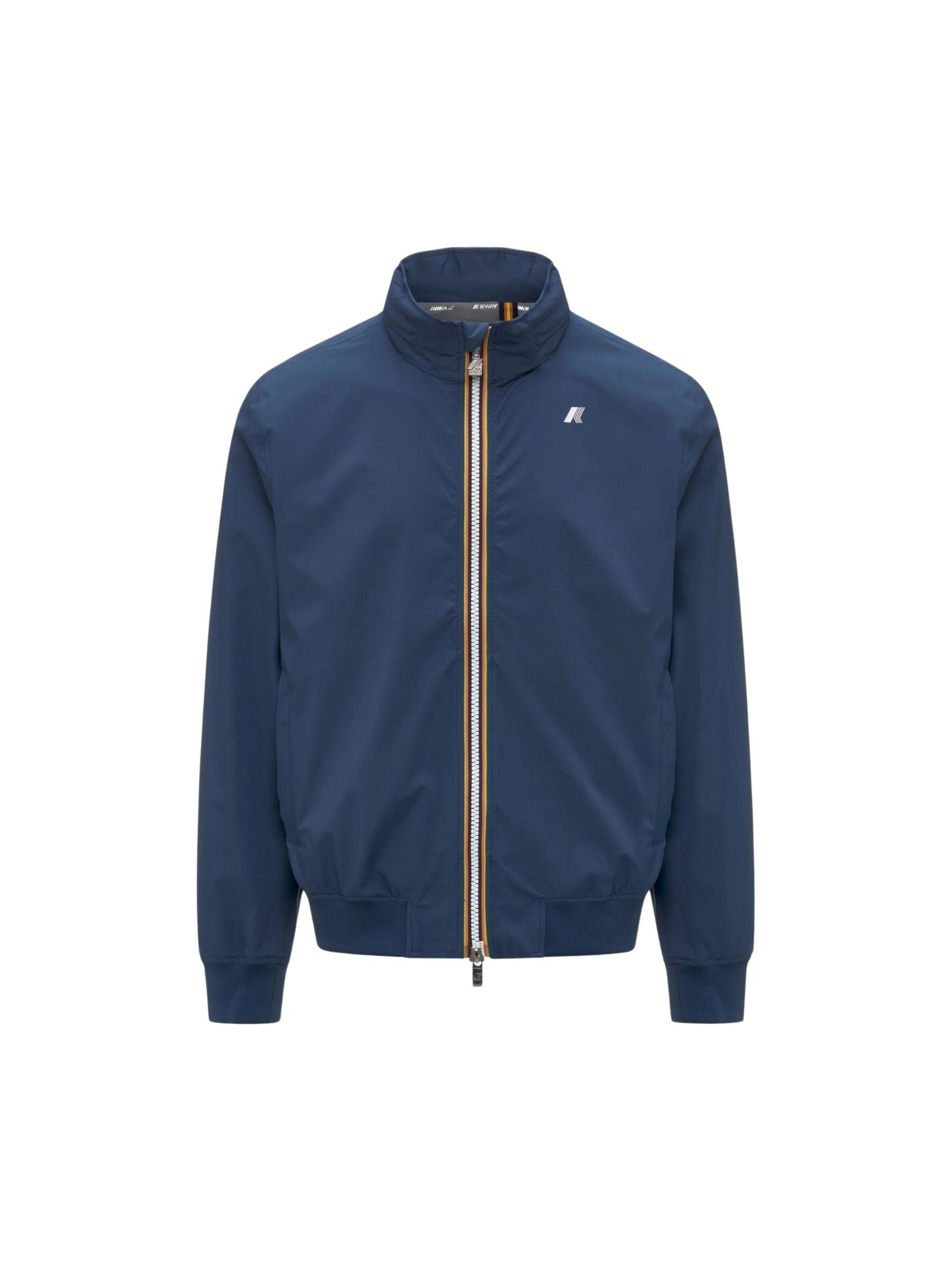K-Way Tussenjas 'K-WAY ARSENE STRETCH DOT GIUBBINO' in Blauw: voorkant