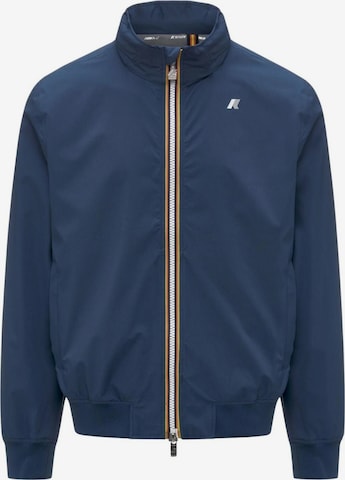 K-Way Tussenjas 'K-WAY ARSENE STRETCH DOT GIUBBINO' in Blauw: voorkant