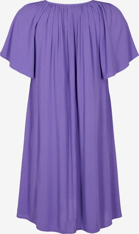 Zizzi Letné šaty 'Rose' - fialová