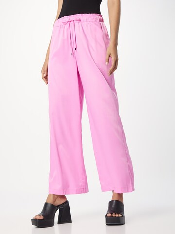 Wide leg Pantaloni 'VISOLA' di SISTERS POINT in rosa: frontale