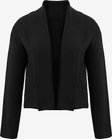 Geacă tricotată de la Imily Bela pe negru: față