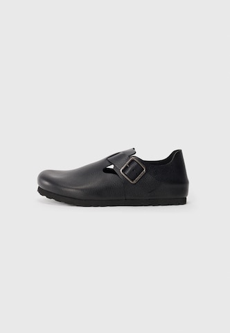 BIRKENSTOCK Пантофи 'London' в черно: отпред