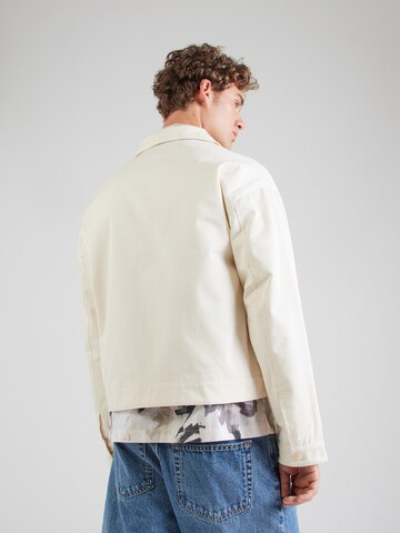 TOPMAN Демисезонная куртка в Белый