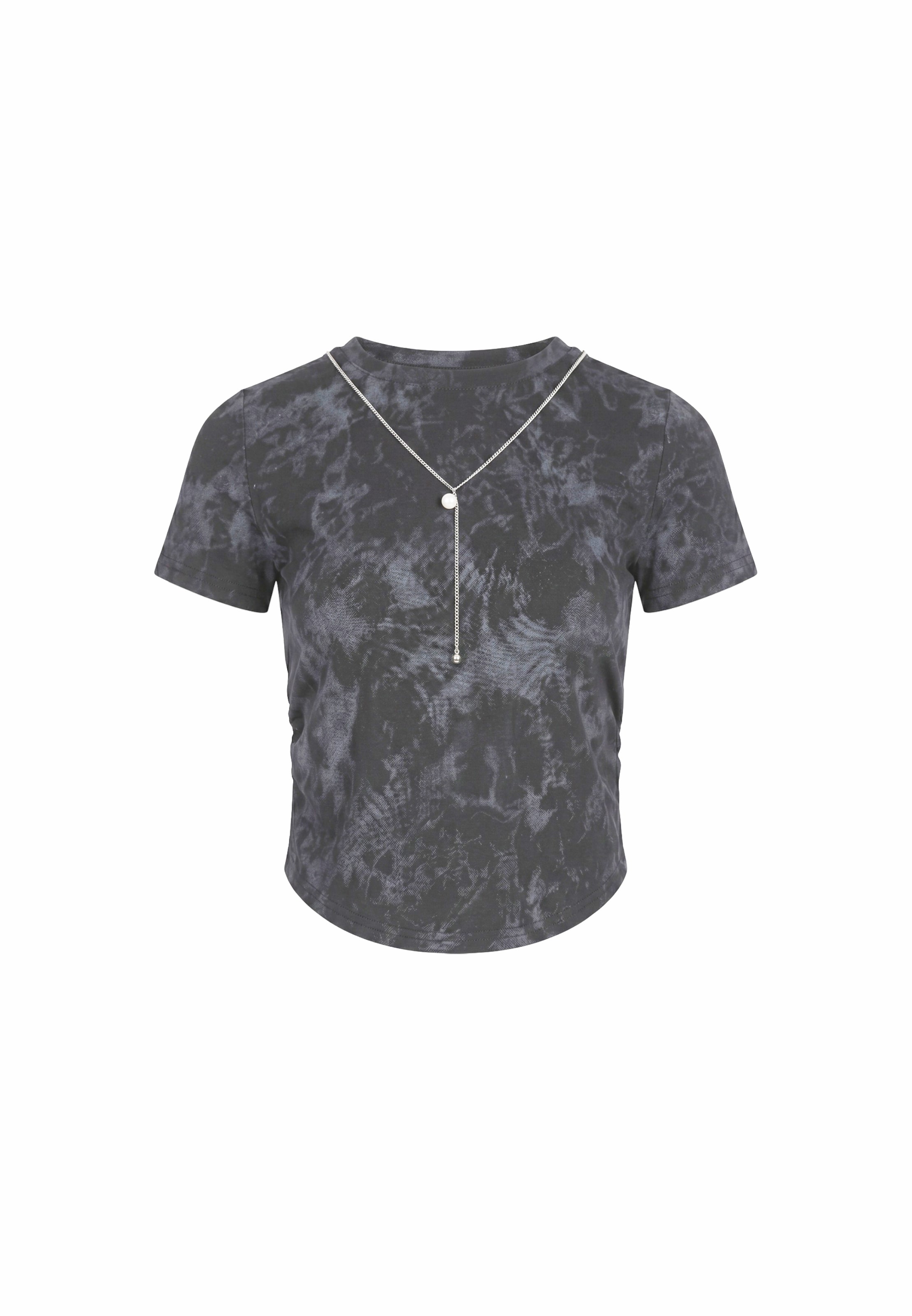 faina - Camiseta 'Glamour' en gris: frente