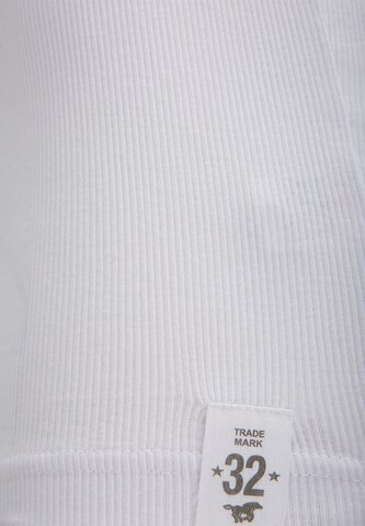 MUSTANG Unterhemd 'True Denim' in Weiß