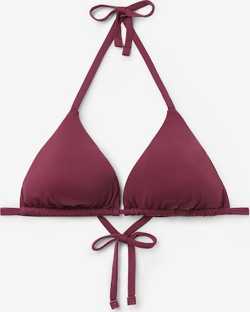 CALZEDONIA Bikini Top 'Indonesia' in Red: front