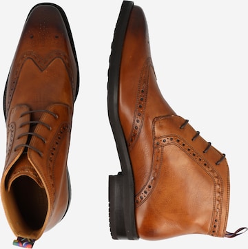 MELVIN & HAMILTON Lace-Up Boots 'Jeff 7' in Brown