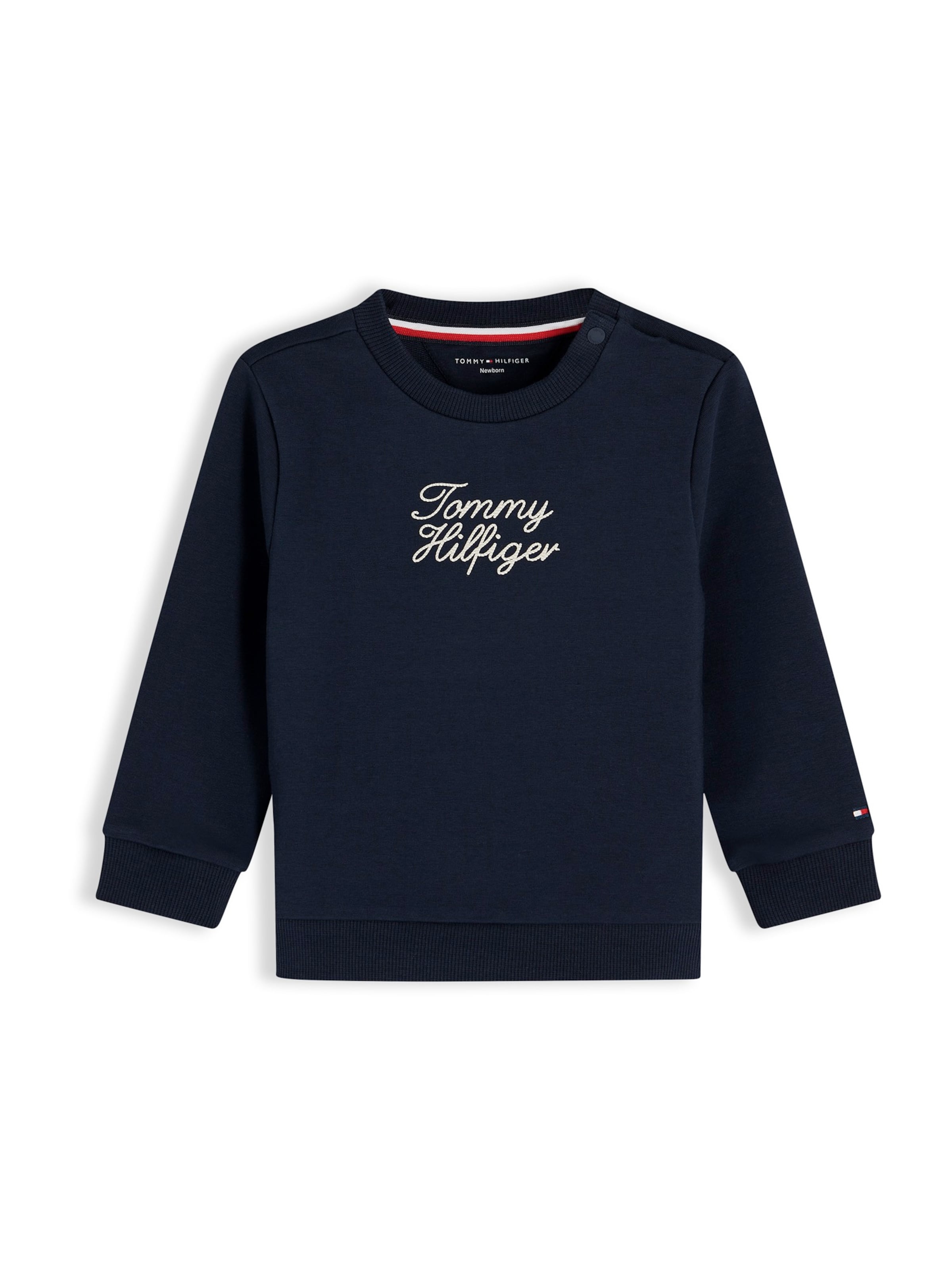 TOMMY HILFIGER Mikina – modrá: přední strana