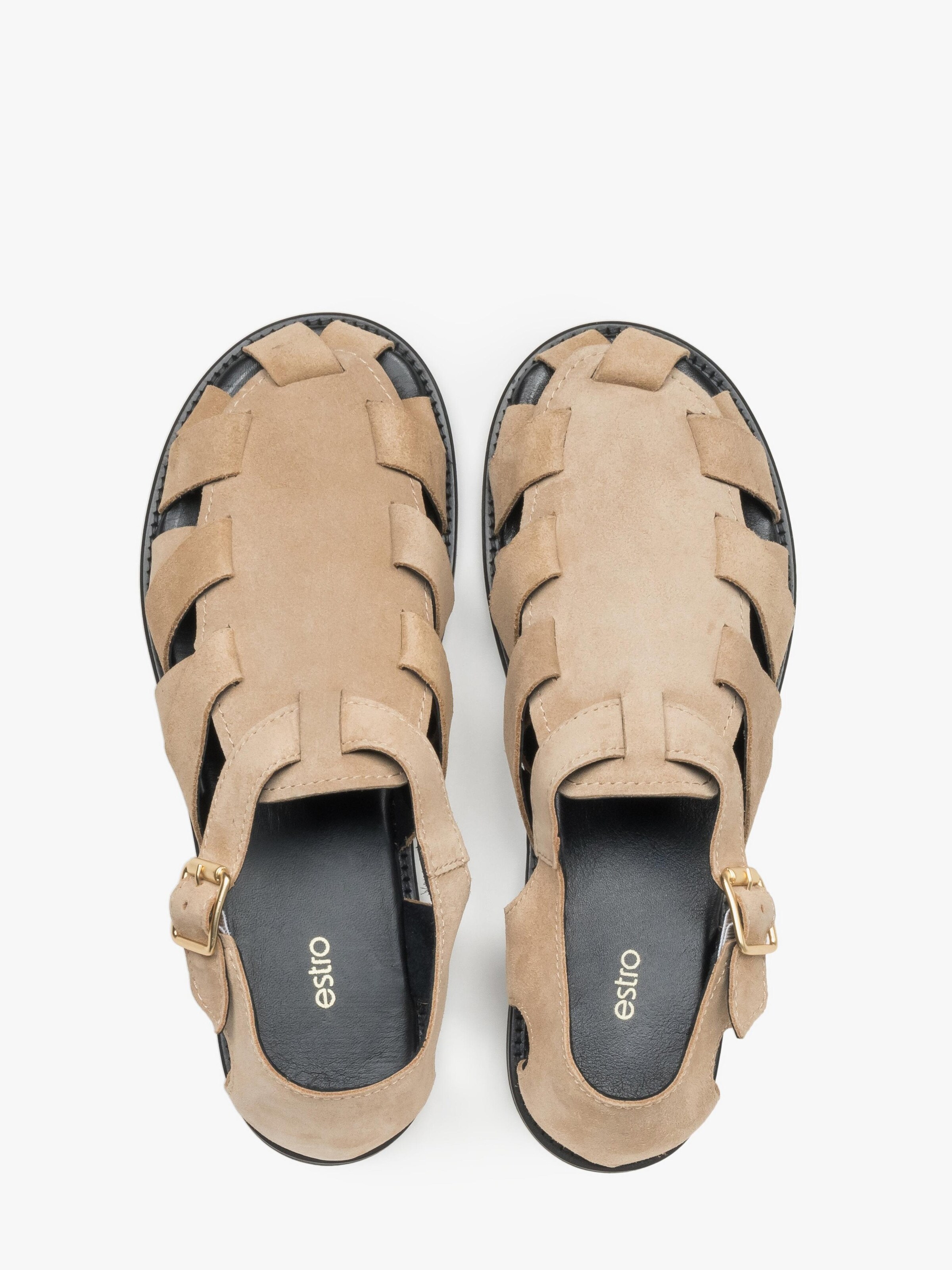 Estro Sandal '202-45921' i beige