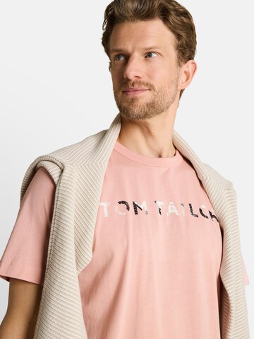 T-Shirt TOM TAILOR en rose