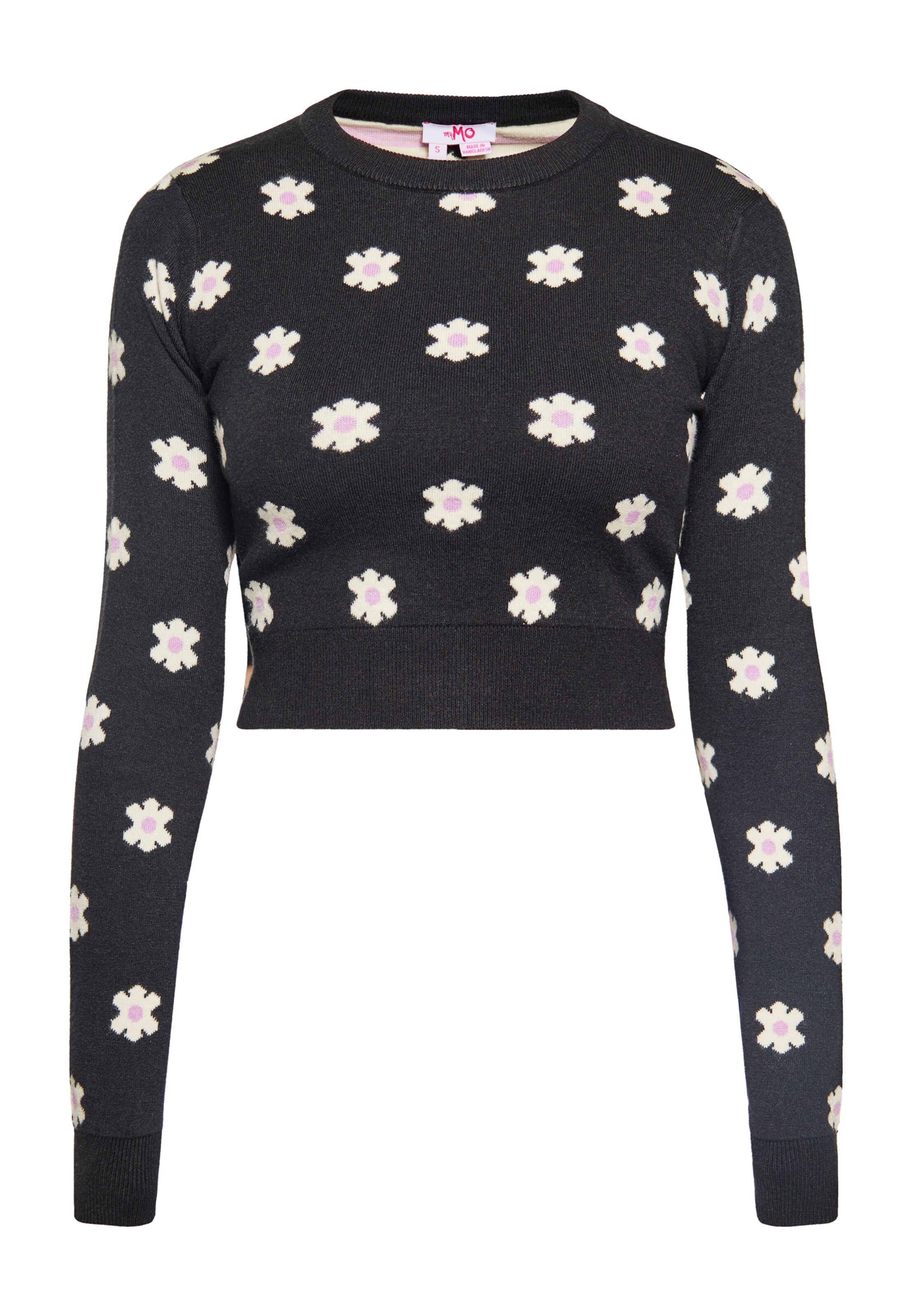 MYMO - Pullover em preto: frente