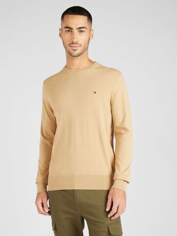 TOMMY HILFIGER - Pullover '1985 Collection' em laranja: frente