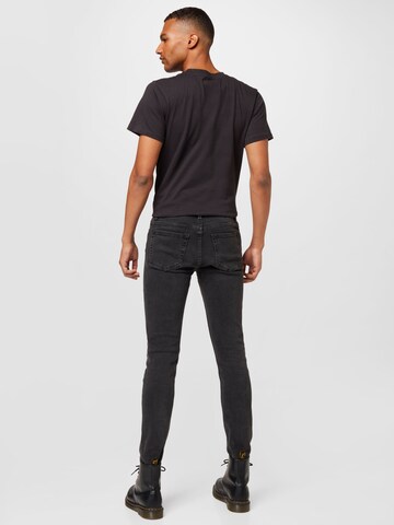 WEEKDAY Skinny Jeans 'Sunday' in Schwarz