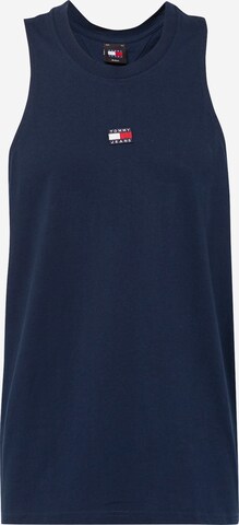 T-Shirt Tommy Jeans en bleu : devant