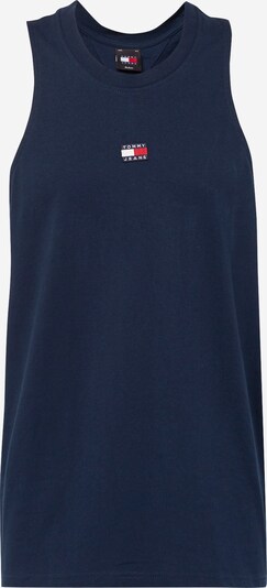 Tommy Jeans T-Shirt en bleu foncé / rouge / blanc, Vue avec produit