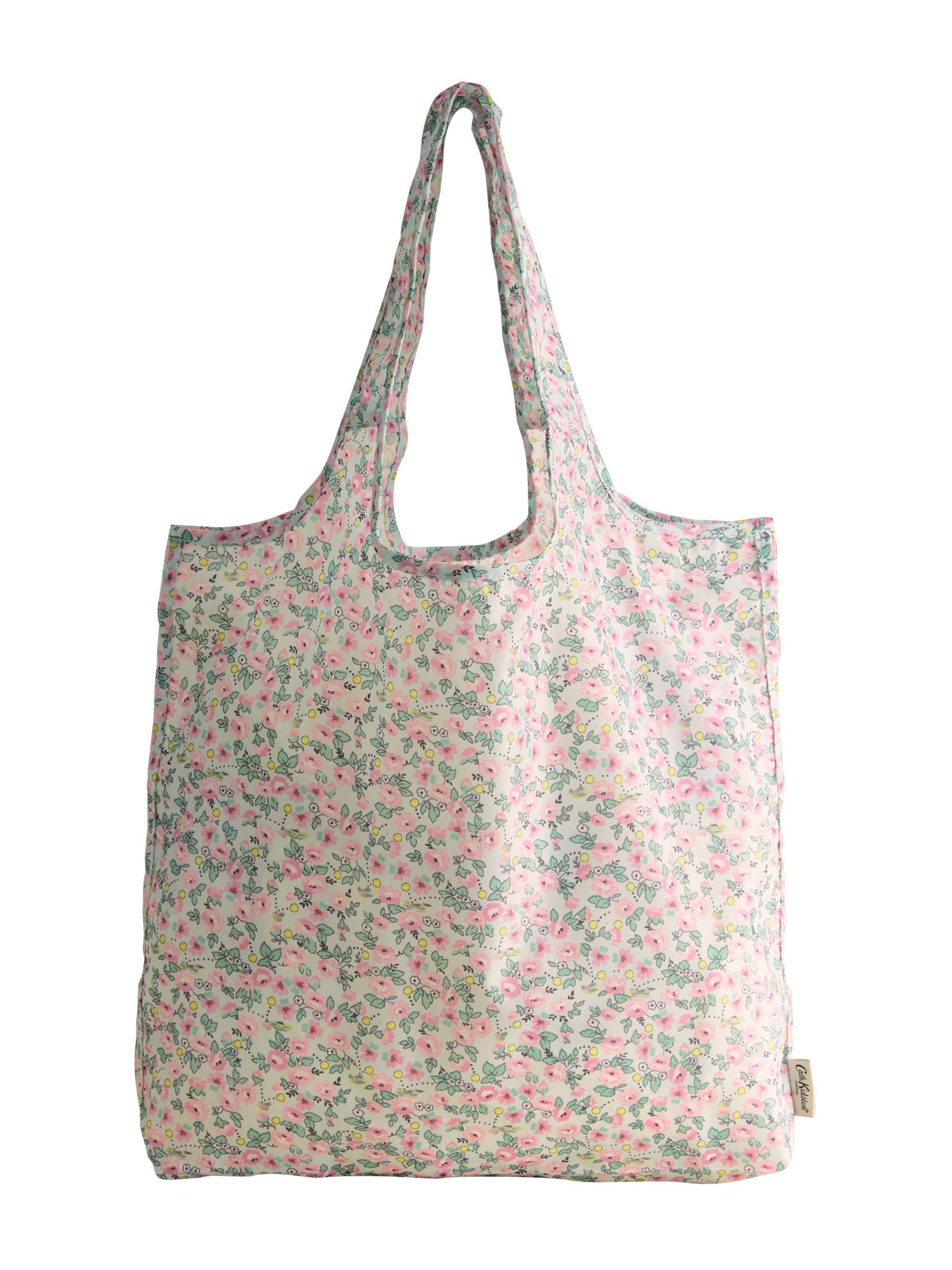 Cath Kidston Nakupovalna torba | zelena barva: sprednja stran