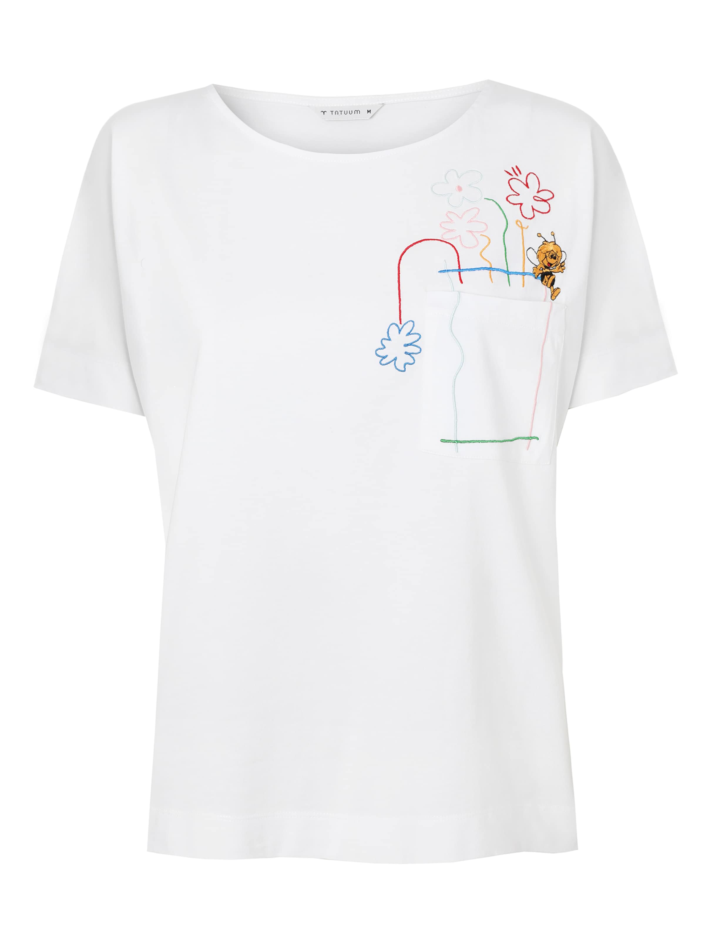 TATUUM T-Shirt 'Laliso' in Weiß: Vorderseite