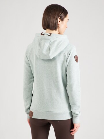 naketano Zip-Up Hoodie in Green