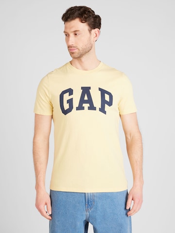 GAP Тениска 'EVERYDAY' в бежово: отпред