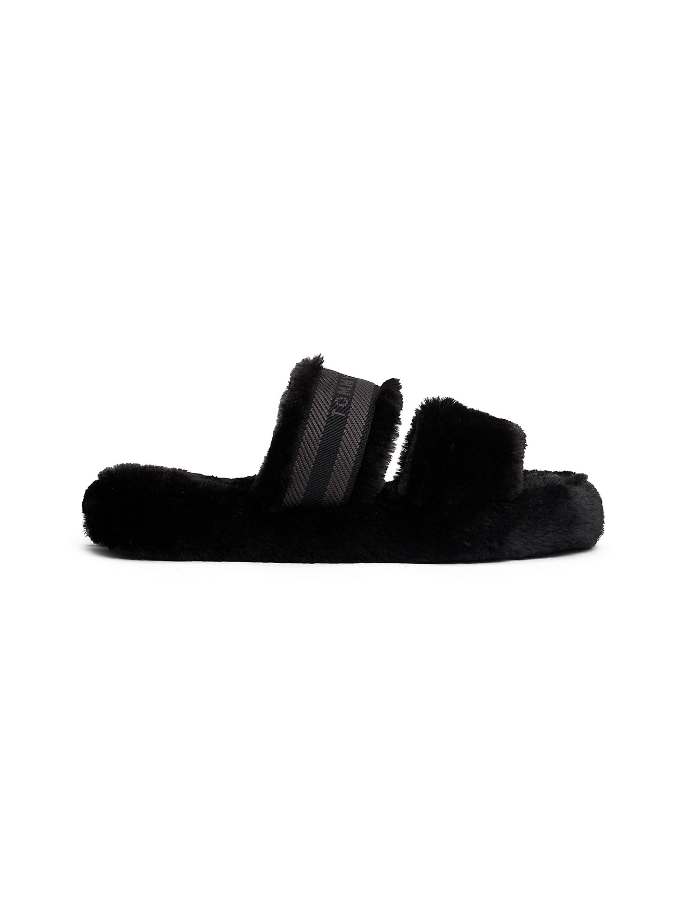 TOMMY HILFIGER Slippers in Black