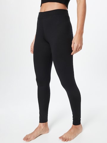 CALIDA Skinny Leggings in Zwart: voorkant