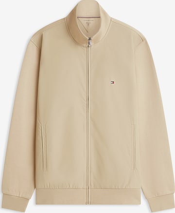 TOMMY HILFIGER Кофта на молнии 'ESSENTIAL' в Зеленый: спереди