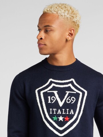 19V69 ITALIA Pullover 'TILO' in Blau