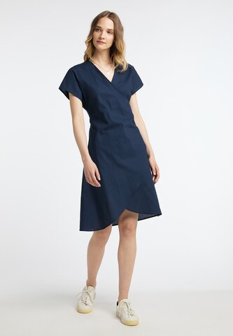 DreiMaster Maritim Shirt dress in Blue