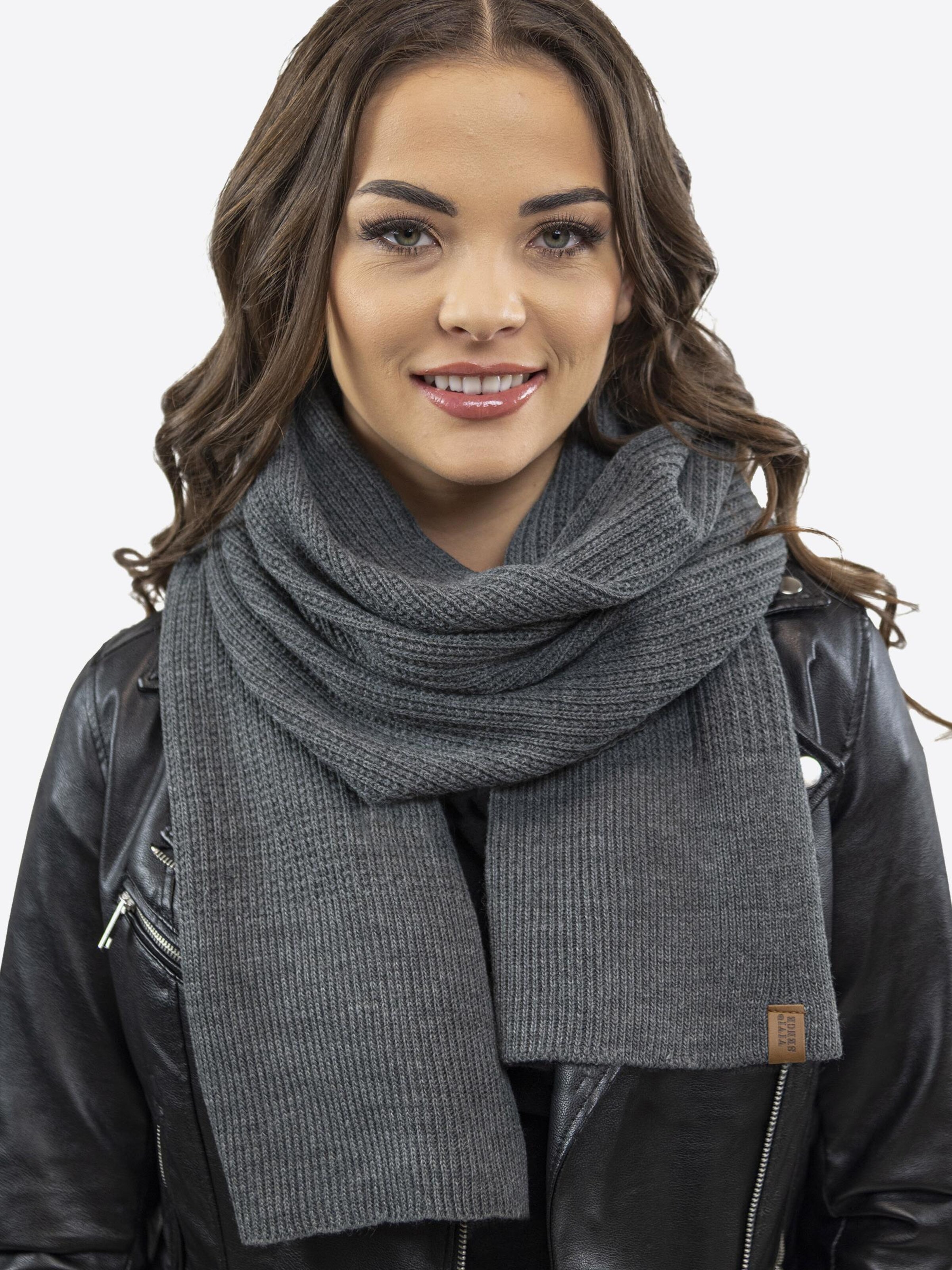 VIVISENCE Damen Toque Premium Eleganter Wintermütze Warm Und Gemütlich
