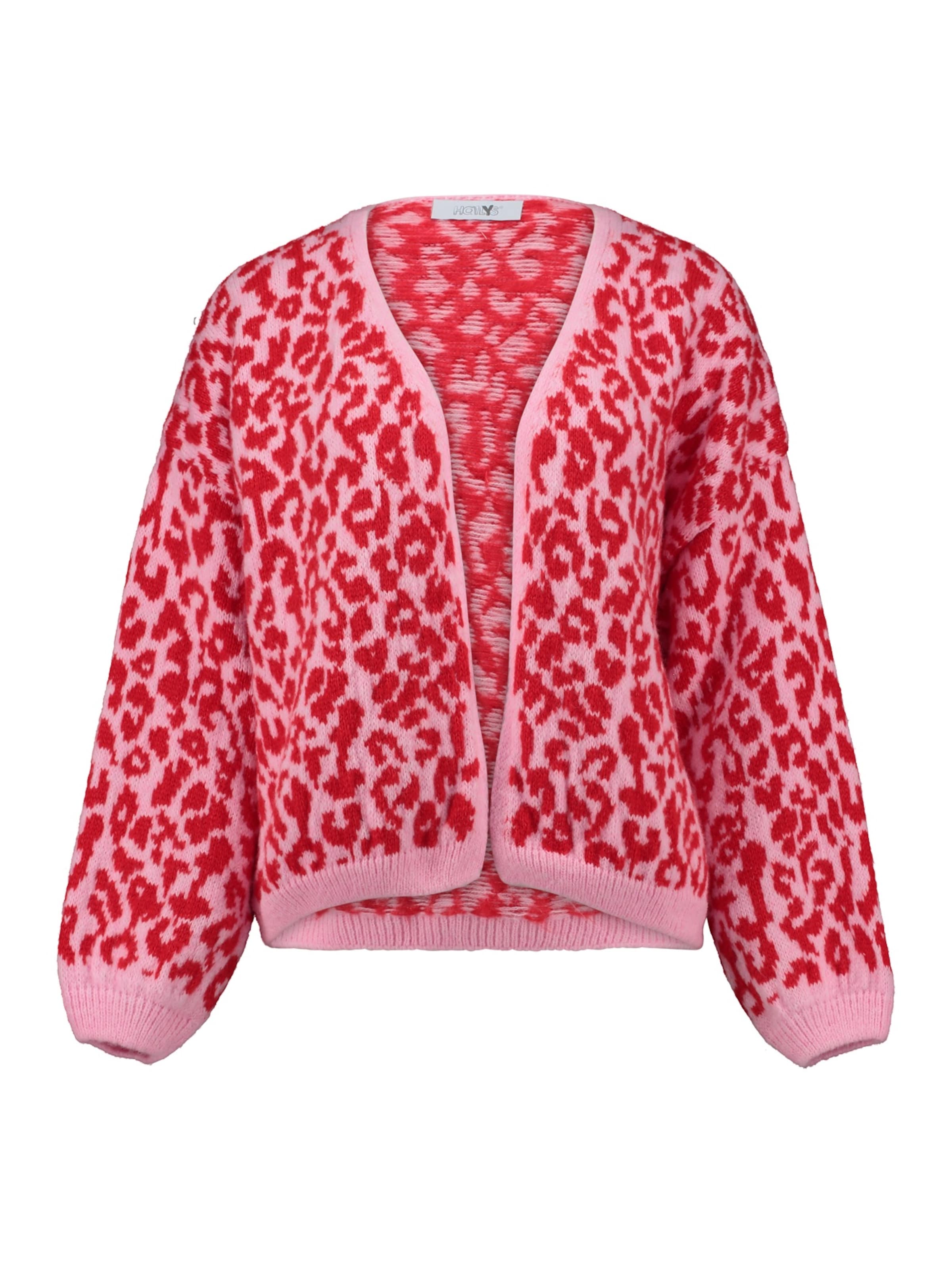 Hailys Вязаная кофта 'Le44ni' в Розовый / Красный, Обзор товара