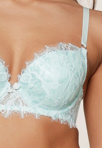 LingaDore - Push-up Soutien em azul