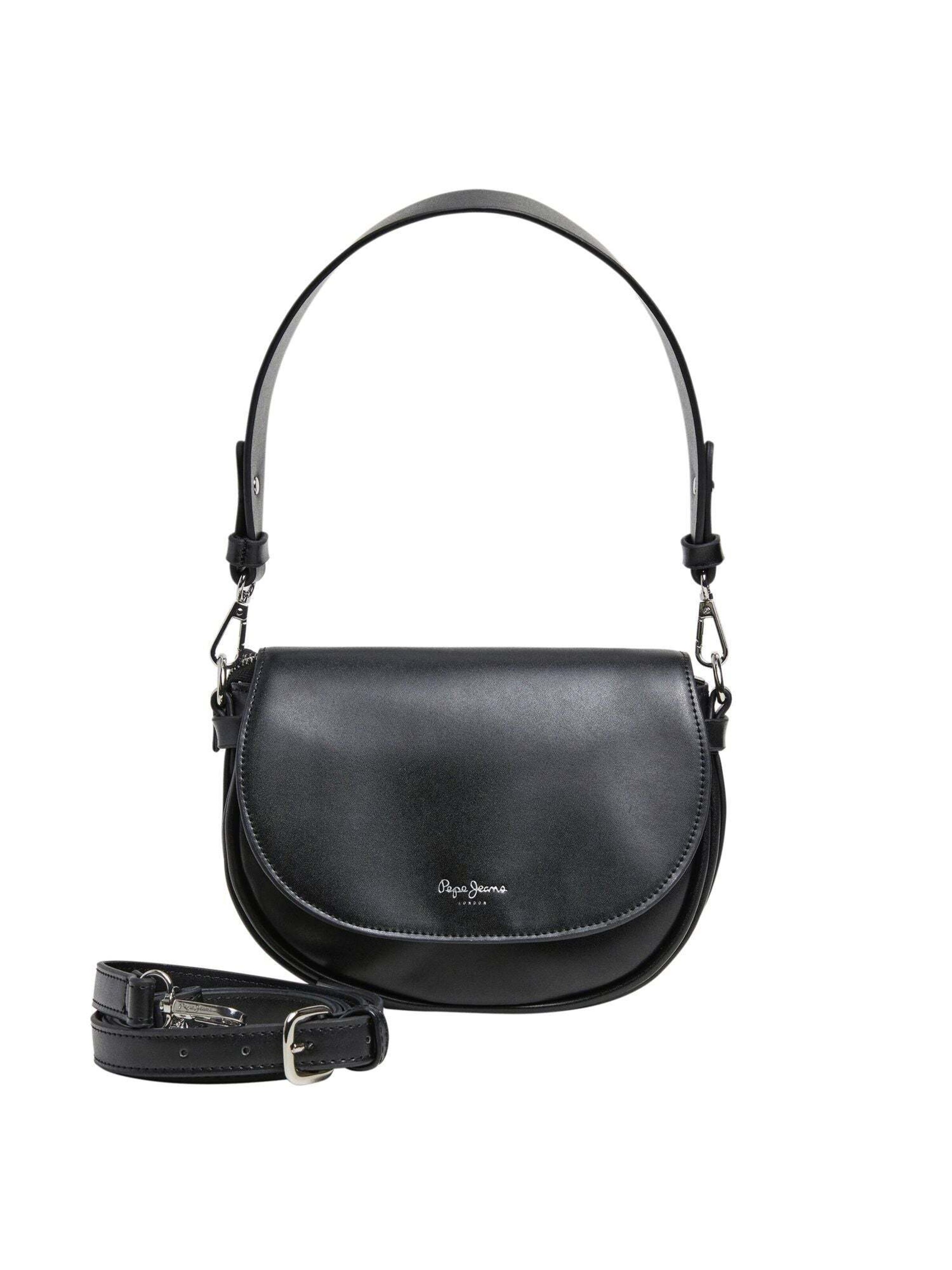 Borsa a spalla Pepe Jeans di colore nero, Visualizzazione prodotti