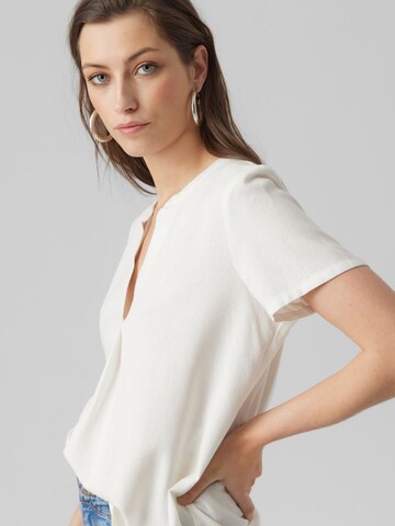 Chemisier 'Mymilo' VERO MODA en blanc