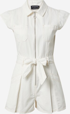 MINKPINK Ολόσωμη φόρμα 'FARRAH' σε λευκό: μπροστά