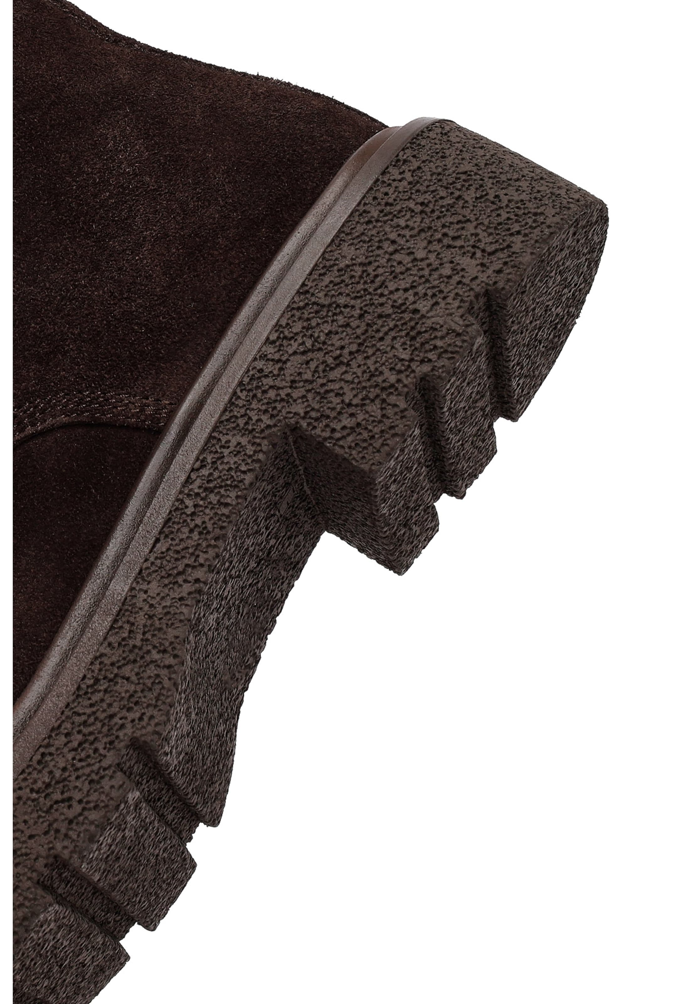 Derimod - Botines con cordones en marrón