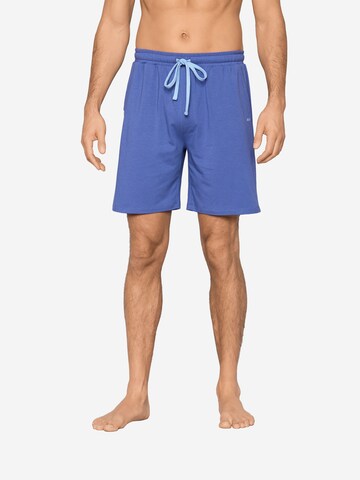 JOOP! Pyjama kort ' Core ' in Blauw