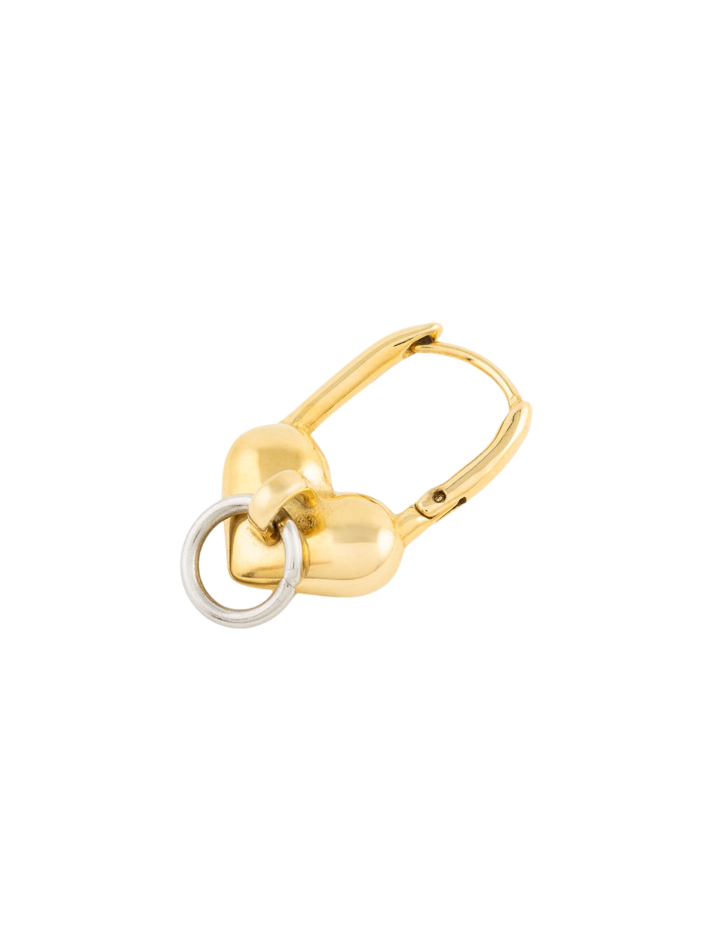 YParis Earrings 'Boucle Passion Bi' in Gold: front