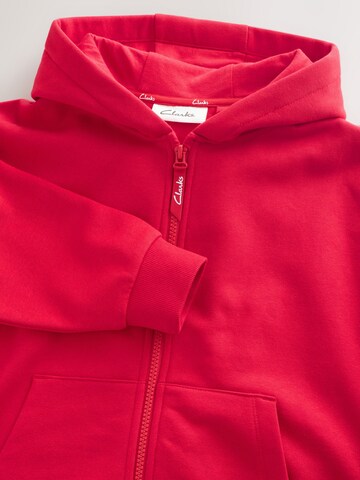 CLARKS Ζακέτα φούτερ σε κόκκινο